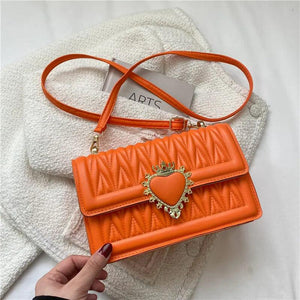 European Six Shoulder Messenger Bags for Women Handbag Bolsa Feminina