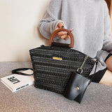PU Leather Crossbody Bag Wooden Handle Tote for Party Cluth Purses