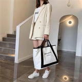 Canvas Women Handbags Large Capacity Ladies Shoulder Crossbody Bag