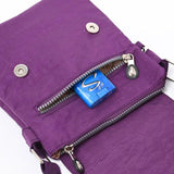 Waterproof Nylon Shoulder Bag Multifunction Messenger Bag