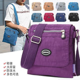 Waterproof Nylon Shoulder Bag Multifunction Messenger Bag
