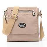 Waterproof Nylon Shoulder Bag Multifunction Messenger Bag
