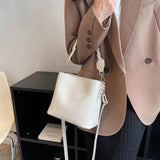 Vintage Small Bucket Crossbody Bag for Women