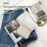 Women's Vintage PU Leather Crossbody Phone Bag