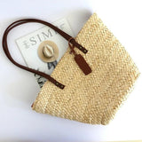 Big Straw Woven Shoulder Bags Large Totes for Women Summer Beach Handbags