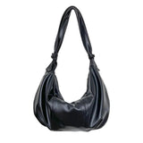 Zipper Women's Hobos Bag PU Leather Shoulder Crossbody Bag