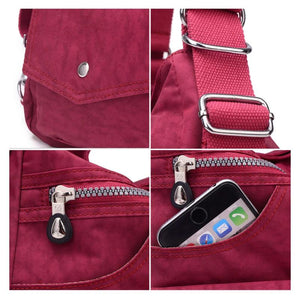 TTOU Multi-function Female Bag Waterproof Nylon Shoulder Bag