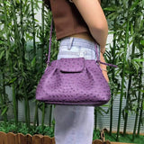 Crocodile Bag Hobo Cloud Shoulder Bag Lady Handbag for Autumn and Winter