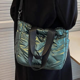 Waterproof Cloth Bag Ladies Tote Bag Large Capacity Casual Shoulder Bag