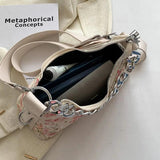 Flower Shoulder Bag Evening Clutch Crossbody Handbag