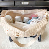 Bear Rabbit Embroidery Portable Mom Baby Shoulder Bag Mummy Travel Handbag