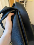 Women Bucket Bag Soft PU Leather Large Capacity Lady Shoulder Bag