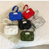 Women Crossbody Camera Bag with Chain Shoulder Strap