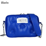Women Crossbody Camera Bag with Chain Shoulder Strap