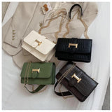 Square Shoulder Bags For Women Crossbody Bags Female Chain Puse And Bags