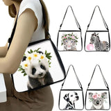 Animal Print Shoulder Bag Girl Handbag Lady Tote Bag