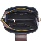 Women's Patchwork Bucket Bag Shoulder Crossbody Purse WLHB3225