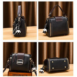 Women's Patchwork Bucket Bag Shoulder Crossbody Purse WLHB3225