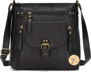 Crossbody Bags for Women Shoulder Purses And Handbags, Pu Washed Leather