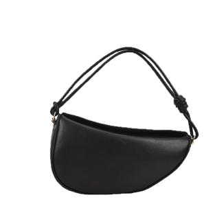 Solid Lady Half Moon Crossbody Bag Casual Underarm Bag WLHB2391