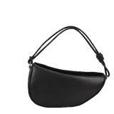 Solid Lady Half Moon Crossbody Bag Casual Underarm Bag WLHB2391