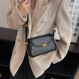 Small PU Leather Saddle Bags for Women Vintage Handbags