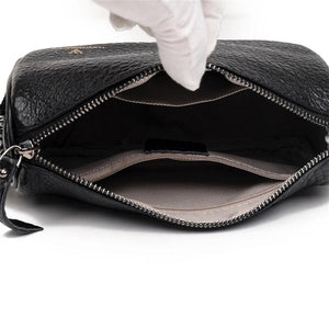 Leather Ladies Shoulder Bag Solid Women Messenger Bags