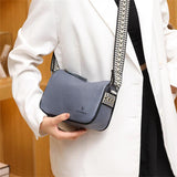 Leather Ladies Shoulder Bag Solid Women Messenger Bags