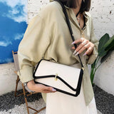 Women Shoulder Bag Axillary Bags PU Leather Crossbody Bags Green Flap Bags
