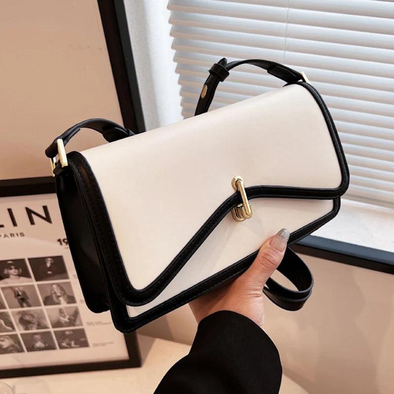 Women Shoulder Bag Axillary Bags PU Leather Crossbody Bags Green Flap Bags