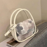 Senior Mini Square Shoulder Bag Women Messenger Bag