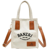 Canvas Messenger Bag Women's Handbag