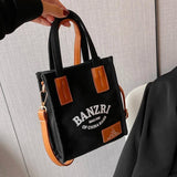 Canvas Messenger Bag Women's Handbag