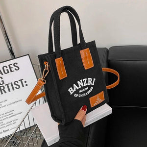 Canvas Messenger Bag Women's Handbag