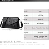 Crocodile Pattern Shoulder Bag for Women Vintage Sling Sac De Luxe Femme FLAP