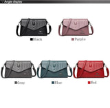 Crocodile Pattern Shoulder Bag for Women Vintage Sling Sac De Luxe Femme FLAP