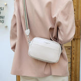 Vintage Cowhide Crossbody Phone Shoulder Bag for Women