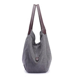 Canvas Shoulder Bag Women Handbags Casual Tote Bags For Women