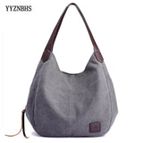 Canvas Shoulder Bag Women Handbags Casual Tote Bags For Women