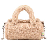 Niche Lamb Wool Bag Chain Messenger Handbag