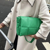 Soft PU Leather Women Shoulder Bags Big Space Solid Ladies Messenger Bag