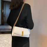 Pu Leather Shoulder Bags Women Chain Messenger Lady Flap Handbags Crossbody Bags