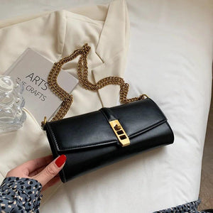 Pu Leather Shoulder Bags Women Chain Messenger Lady Flap Handbags Crossbody Bags