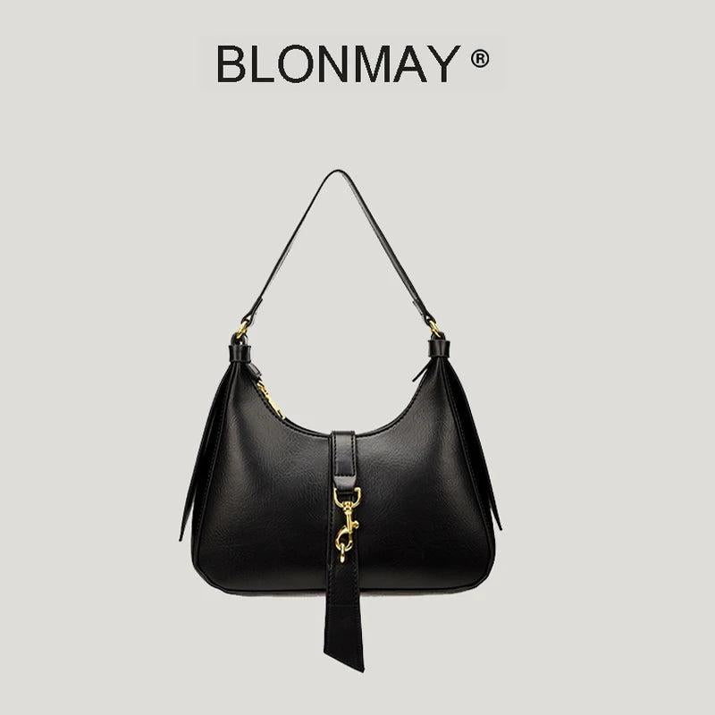 Vintage Hobo Crossbody Bag for Women Leather