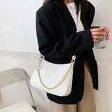Women Shoulder Bag PU Leather Handbag Chain Crossbody