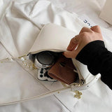 Women Shoulder Bag PU Leather Handbag Chain Crossbody