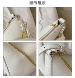 Women Shoulder Bag PU Leather Handbag Chain Crossbody