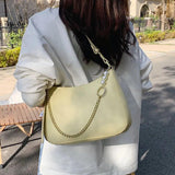 Women Shoulder Bag PU Leather Handbag Chain Crossbody