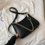 Women Shoulder Bag PU Leather Handbag Chain Crossbody
