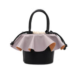 Drawstring Bucket Bag Crossbody Shoulder Handbag Women